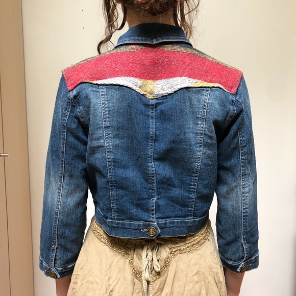 Jolt Denim and Wool Jacket, Size S - Picture 6 of 8